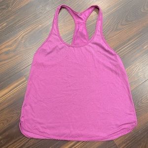 Lululemon tank. Purple w/scalloped edges. Size 6.